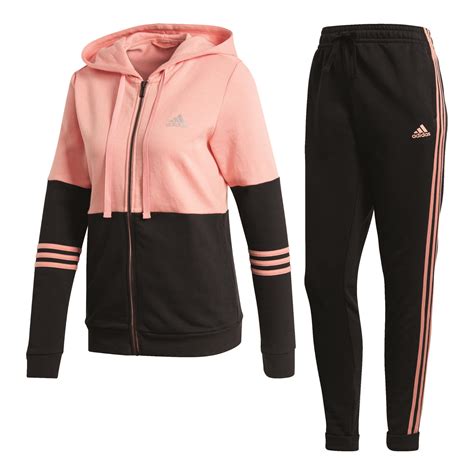 adidas trainingspak dames zwart roze|Adidas trainingspak.